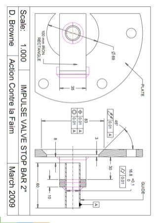 Detail Gambar Cad 2 Dimensi Pompa Air Nomer 51