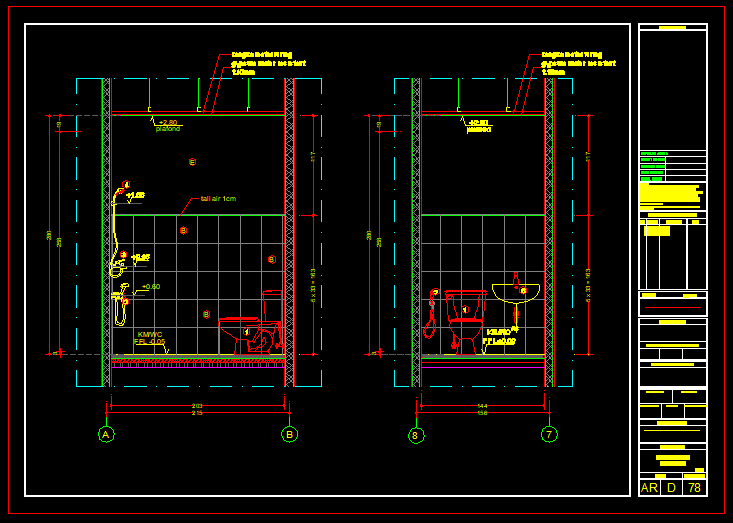 Detail Gambar Cad Aksesoris Kamar Mandi Nomer 7