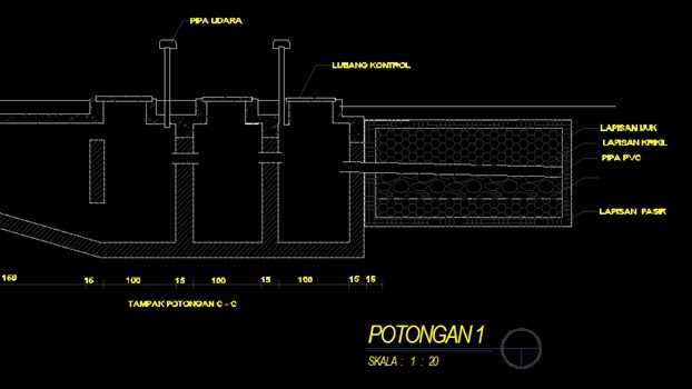 Detail Gambar Cad Biotank Nomer 7