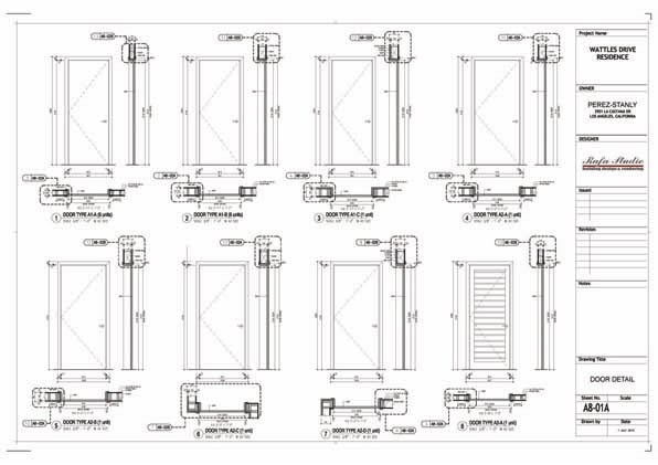 Detail Gambar Cad Detail Pintu Dan Jendela Sliding Nomer 26