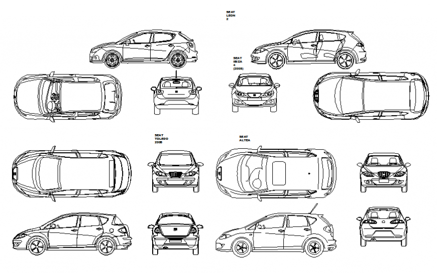 Detail Gambar Cad Mobil Nomer 31