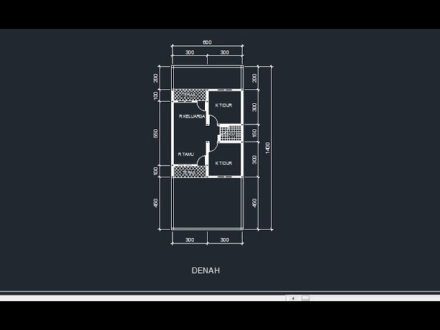 Detail Gambar Cad Rumah Nomer 19