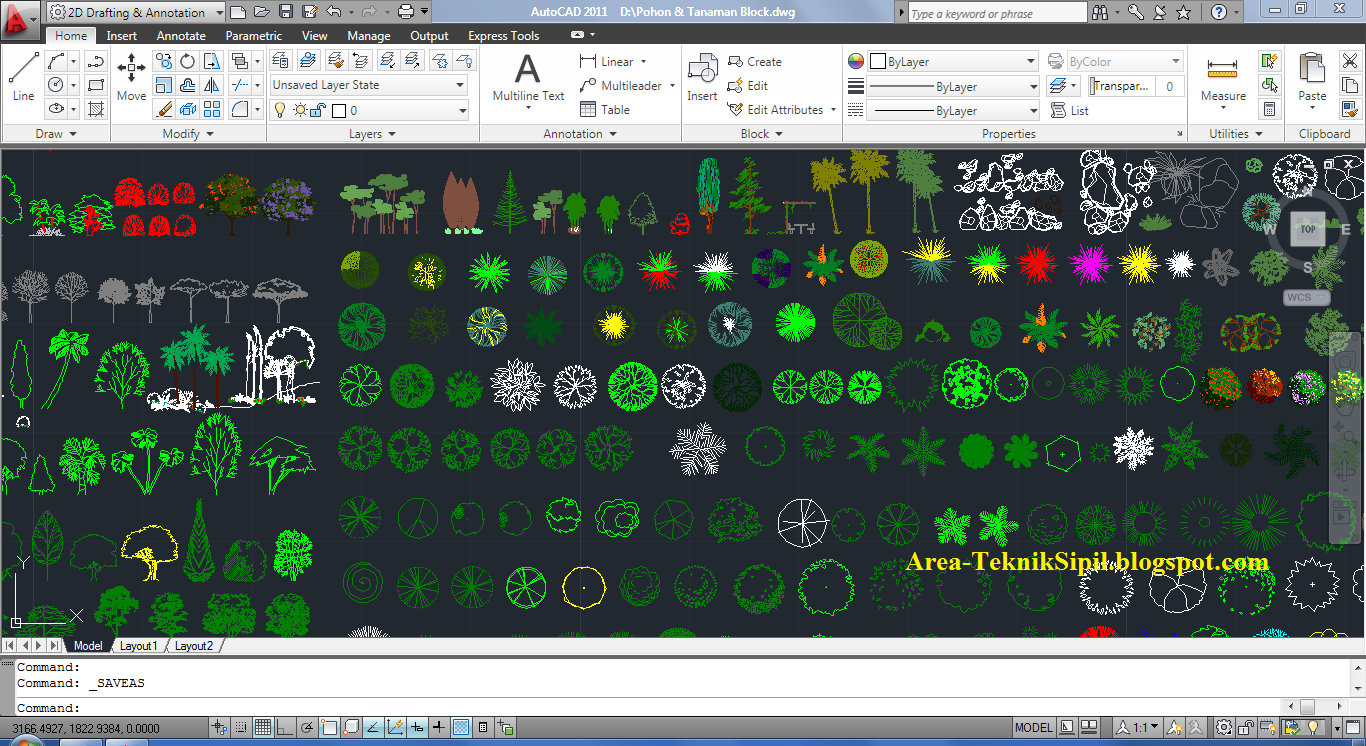 Detail Gambar Cad Rumput Nomer 12