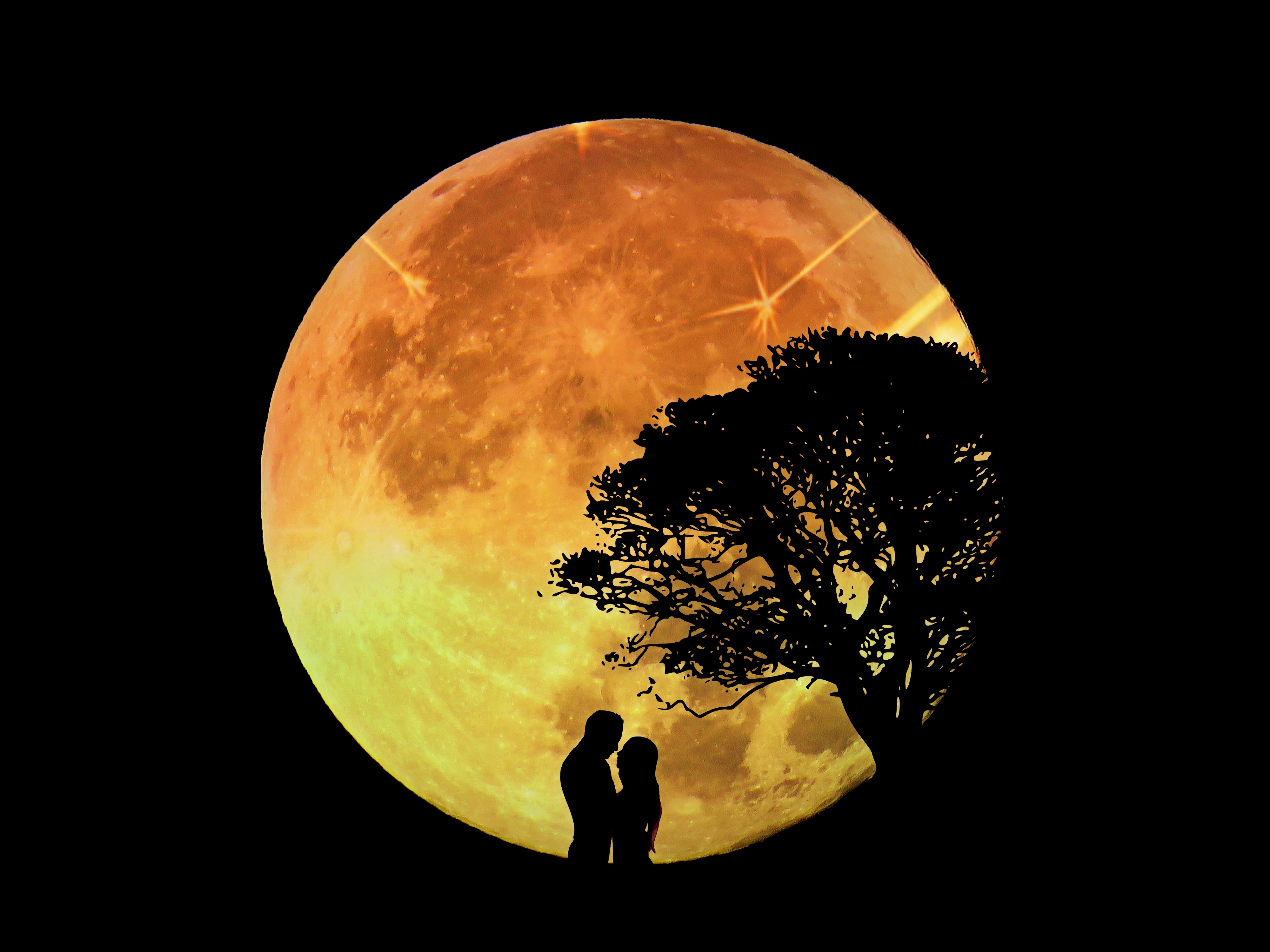 Detail Gambar Cahaya Bulan Romantis Nomer 46