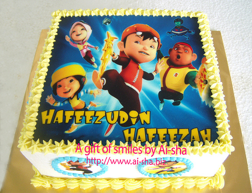 Detail Gambar Cake Boboiboy Nomer 13