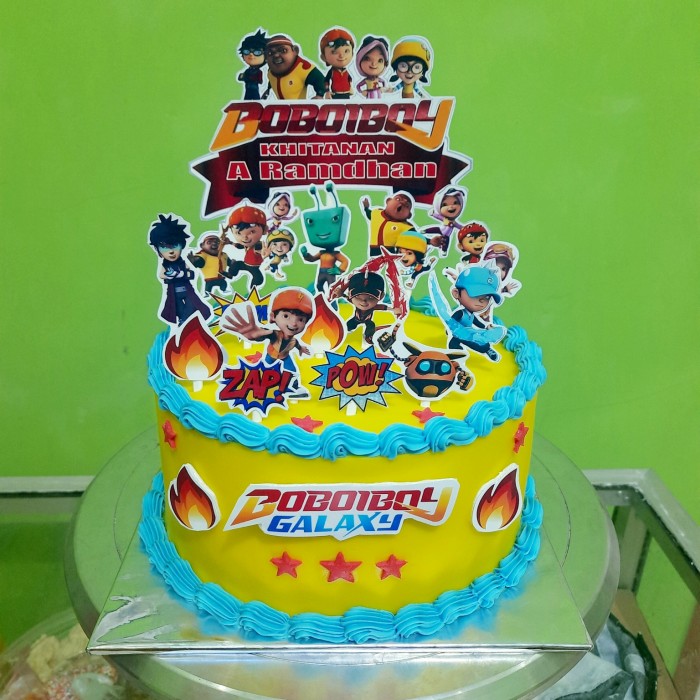 Detail Gambar Cake Boboiboy Nomer 33