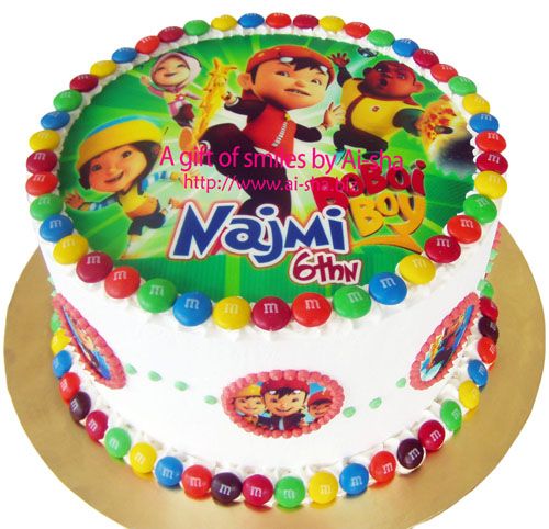 Detail Gambar Cake Boboiboy Nomer 6