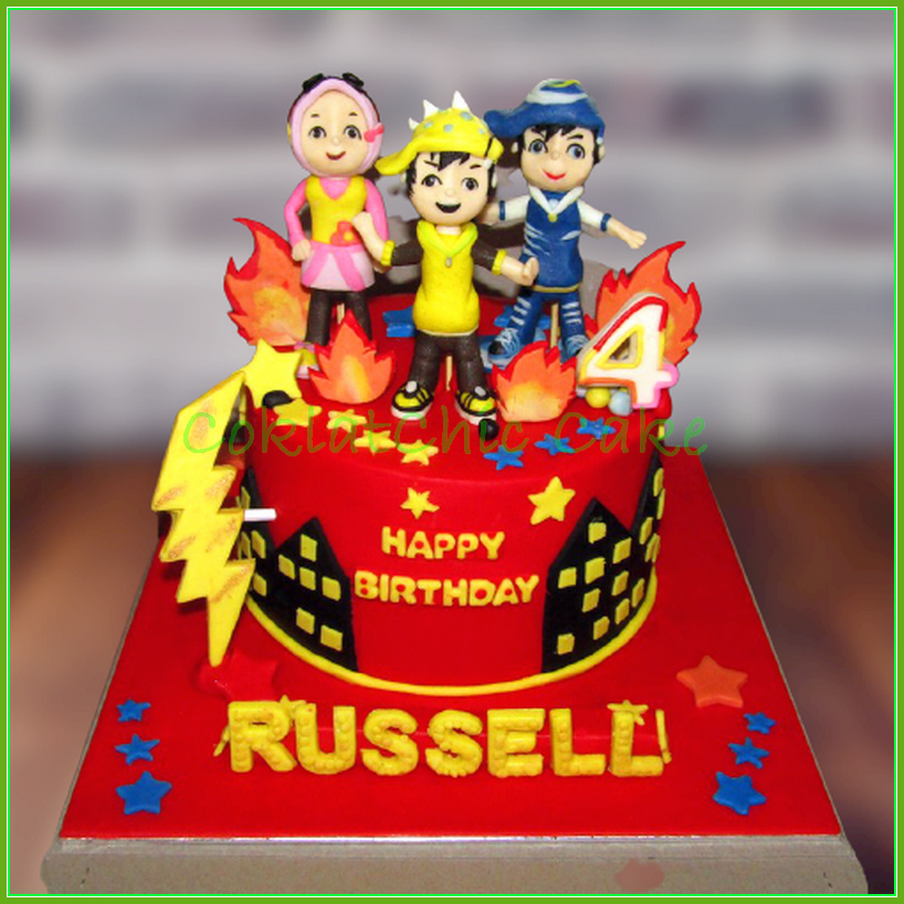 Detail Gambar Cake Boboiboy Nomer 48