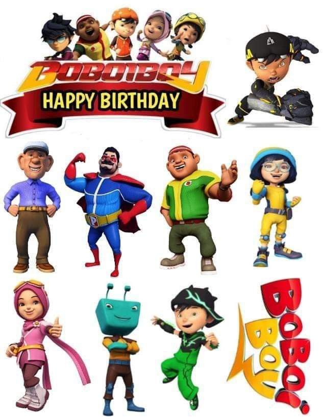 Detail Gambar Cake Boboiboy Nomer 51