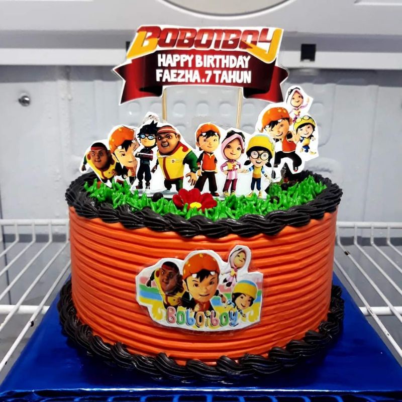 Detail Gambar Cake Boboiboy Nomer 9