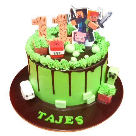 Detail Gambar Cake Creem Minecraft Nomer 22