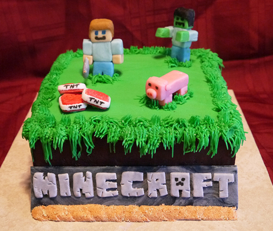 Detail Gambar Cake Creem Minecraft Nomer 41