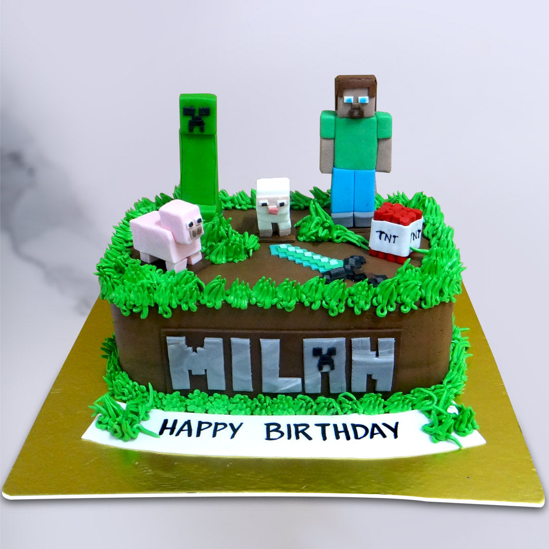 Detail Gambar Cake Creem Minecraft Nomer 53