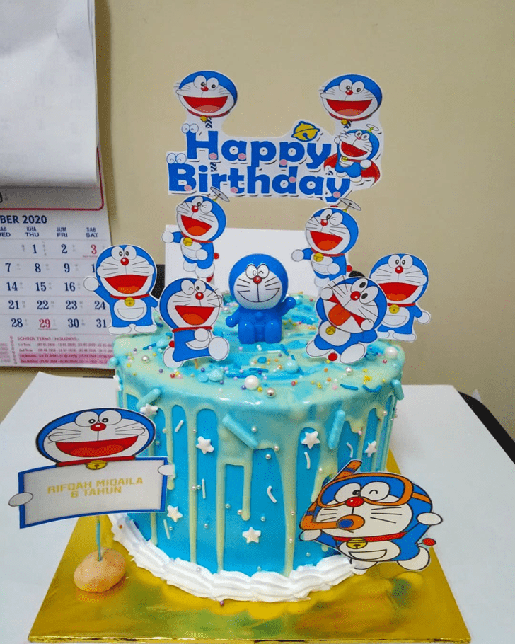 Detail Gambar Cake Doraemon Nomer 11