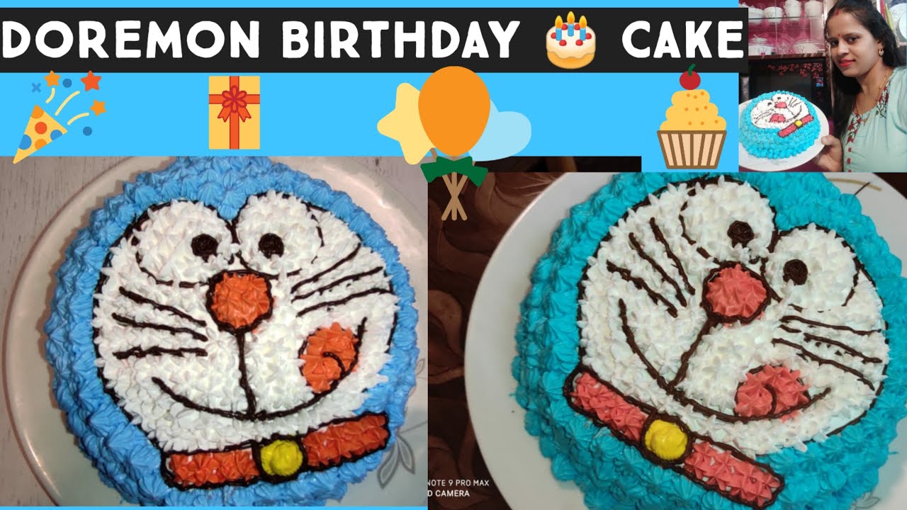 Detail Gambar Cake Doraemon Nomer 18