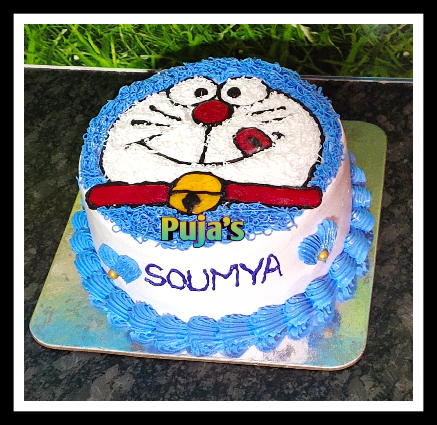 Detail Gambar Cake Doraemon Nomer 38