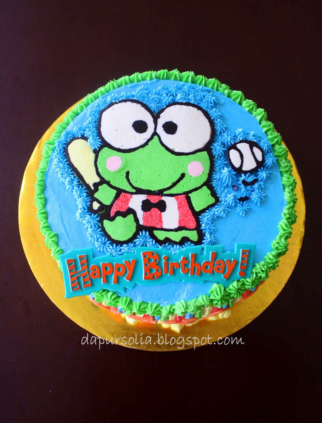 Detail Gambar Cake Keroppi Nomer 22