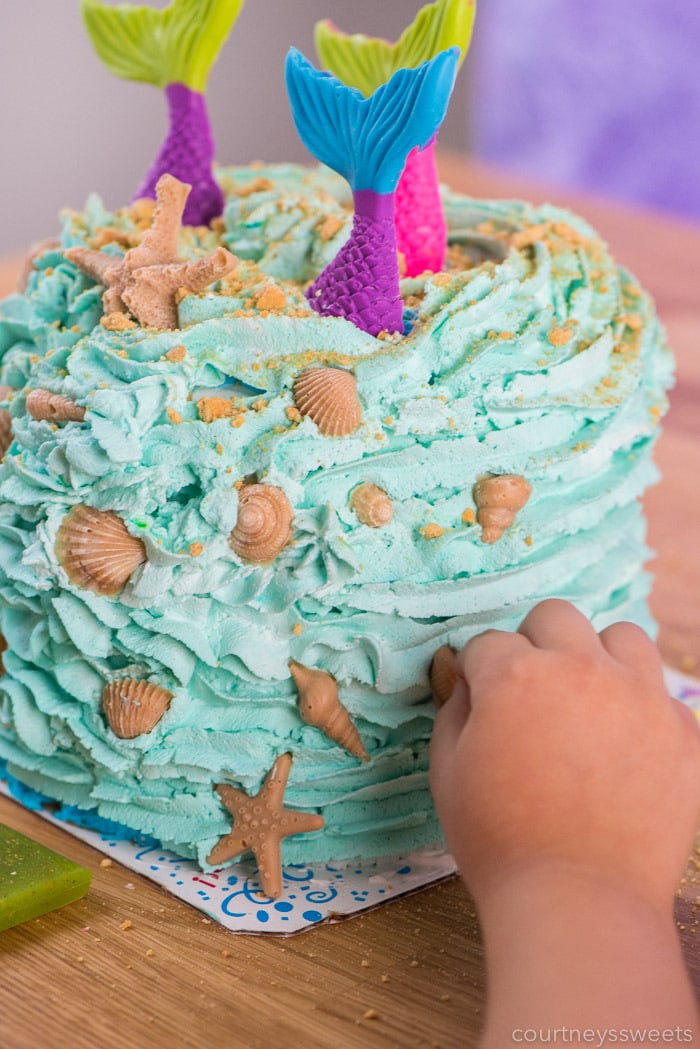 Gambar Cake Mermaid Gambar Cream Cake Mermaid - KibrisPDR