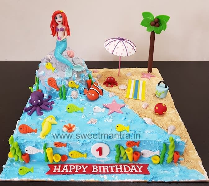 Detail Gambar Cake Mermaid Gambar Cream Cake Mermaid Nomer 11