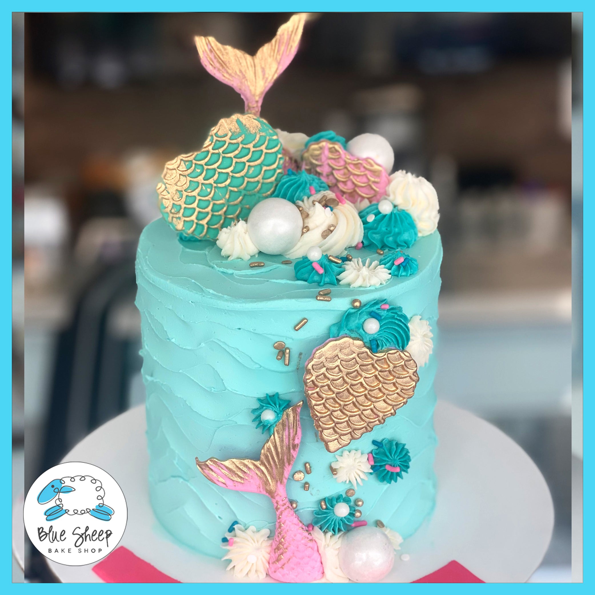 Detail Gambar Cake Mermaid Gambar Cream Cake Mermaid Nomer 3