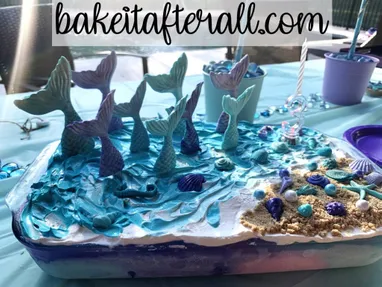 Detail Gambar Cake Mermaid Gambar Cream Cake Mermaid Nomer 38