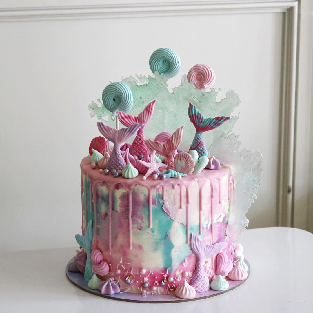 Detail Gambar Cake Mermaid Gambar Cream Cake Mermaid Nomer 54