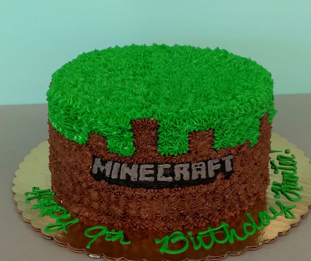 Detail Gambar Cake Minecraft Nomer 20