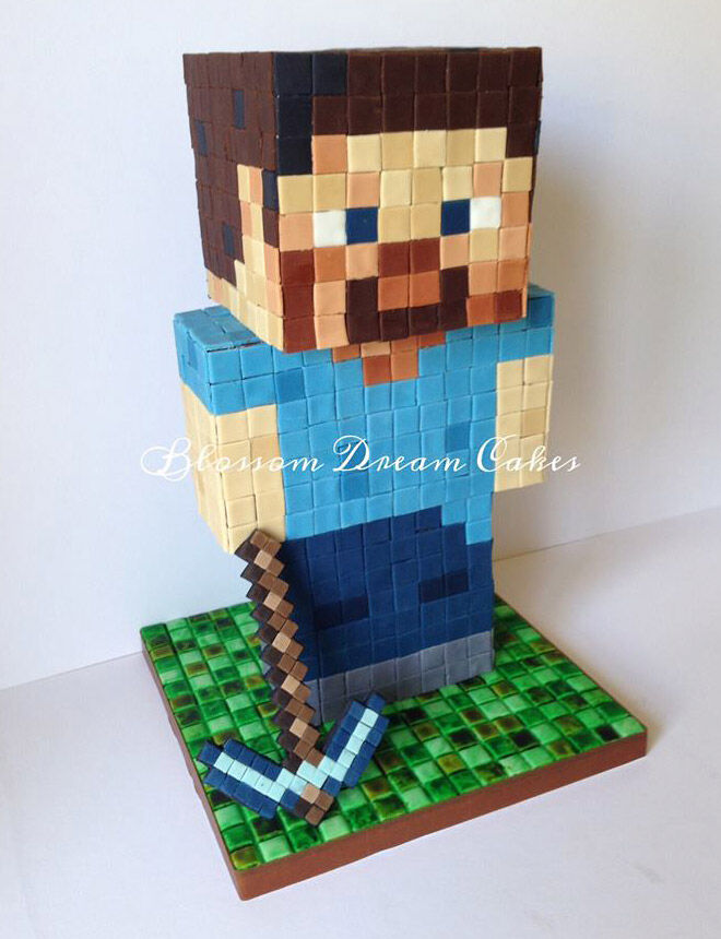 Detail Gambar Cake Minecraft Nomer 42
