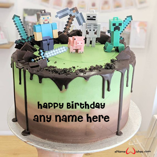 Detail Gambar Cake Minecraft Nomer 54