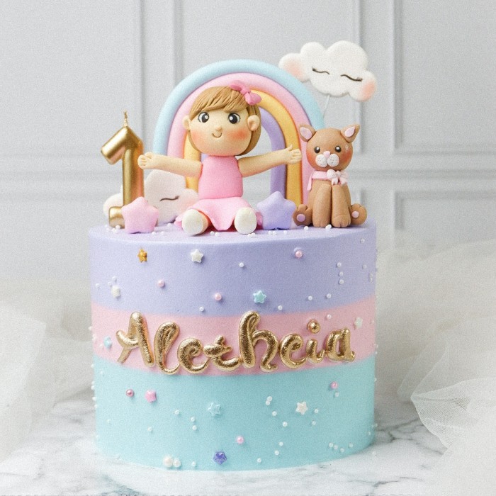 Detail Gambar Cake Ultah Anak Perempuan Nomer 10