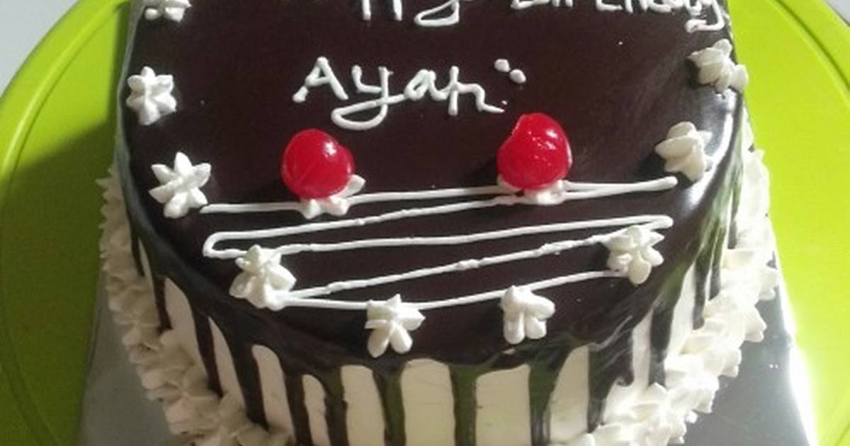 Detail Gambar Cake Ultah Simple Nomer 26