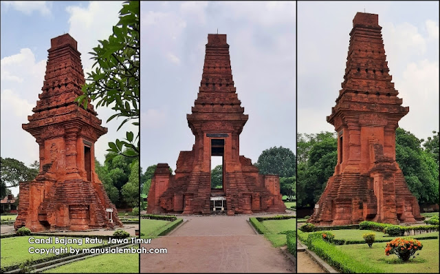 Detail Gambar Candi Bajang Ratu Nomer 26