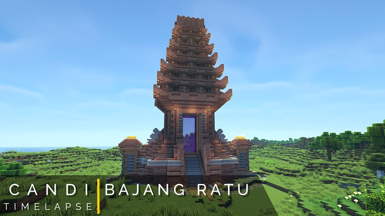 Detail Gambar Candi Bajang Ratu Nomer 44