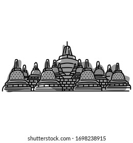 Detail Gambar Candi Borobudur Nomer 49