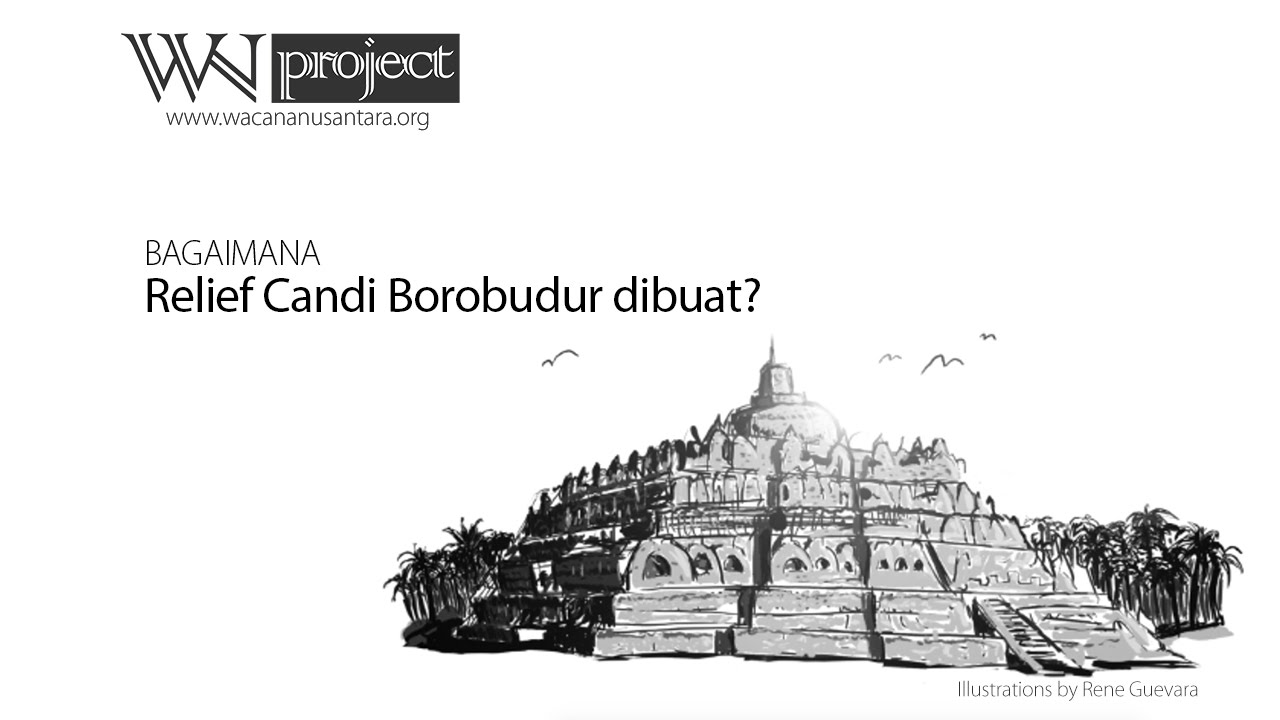 Detail Gambar Candi Borobudur Hitam Putih Nomer 38