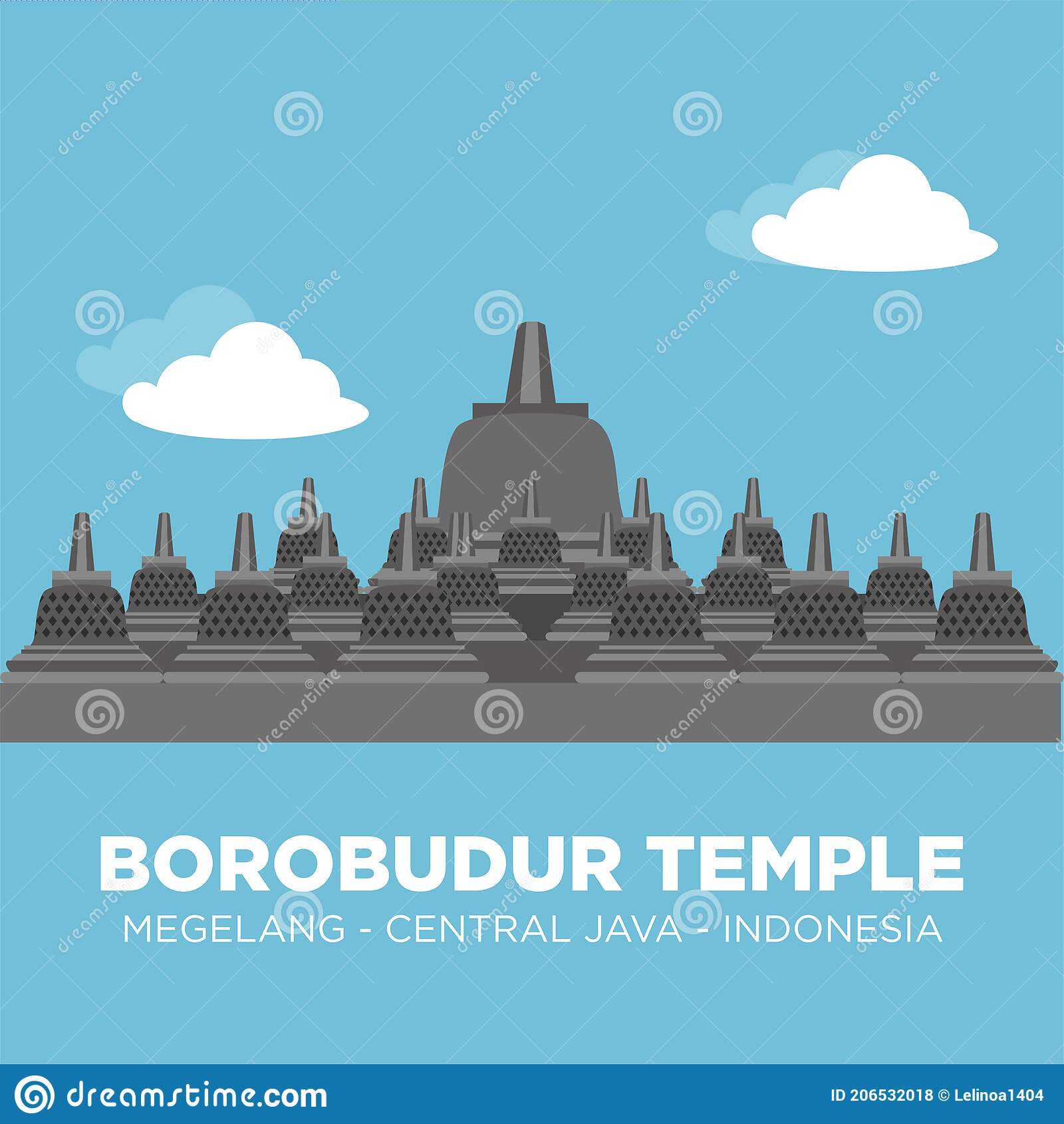 Detail Gambar Candi Borobudur Kartun Nomer 14