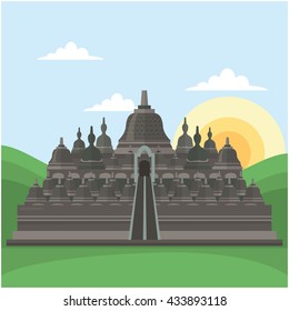 Detail Gambar Candi Borobudur Kartun Nomer 3