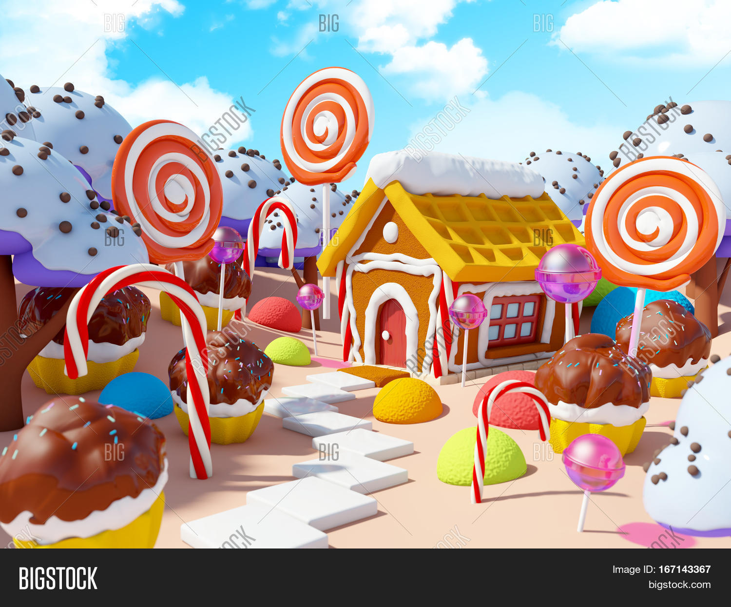 Gambar Candy Land 3d - KibrisPDR