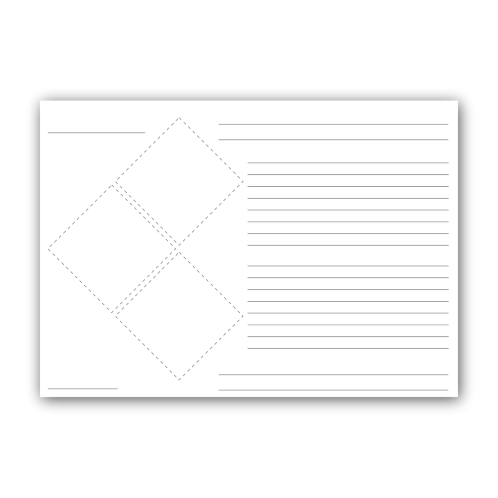 Detail Produktetikett Quadrat Nomer 27