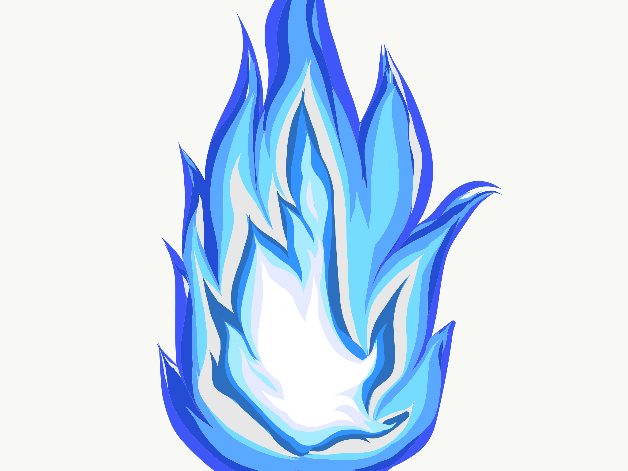 Blaue Flamme - KibrisPDR