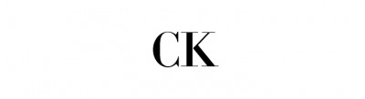 Detail Calvin Klein Font Similar Nomer 7