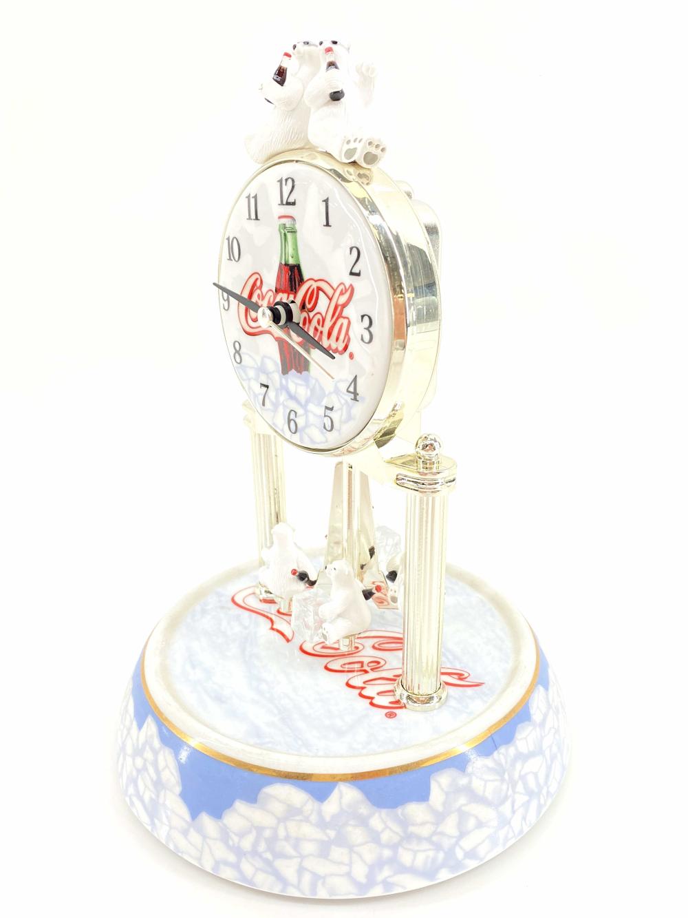 Detail Coca Cola Clock With Polar Bear Nomer 20