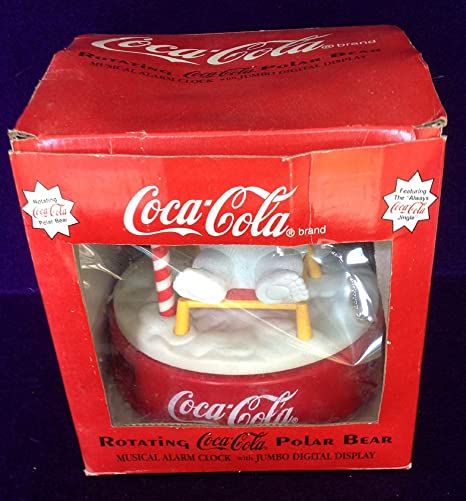Detail Coca Cola Clock With Polar Bear Nomer 31