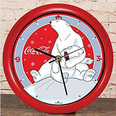 Detail Coca Cola Clock With Polar Bear Nomer 5