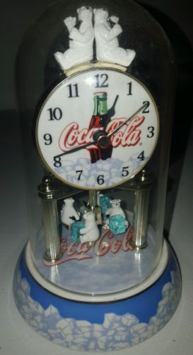 Detail Coca Cola Clock With Polar Bear Nomer 42