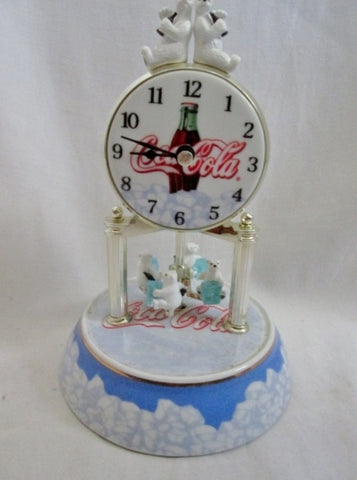 Detail Coca Cola Clock With Polar Bear Nomer 48
