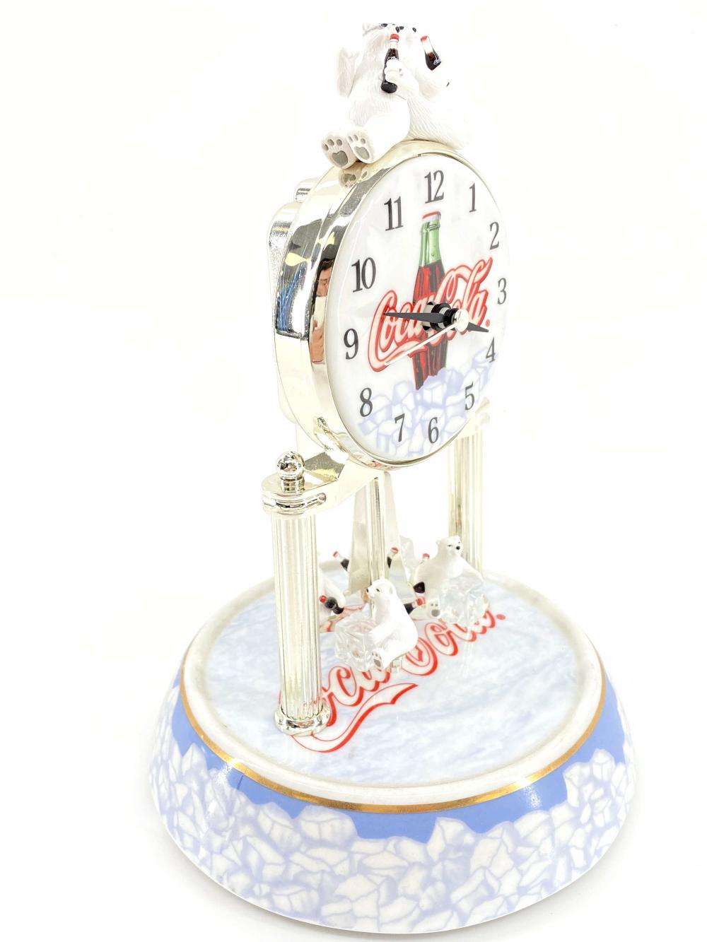 Detail Coca Cola Clock With Polar Bear Nomer 54