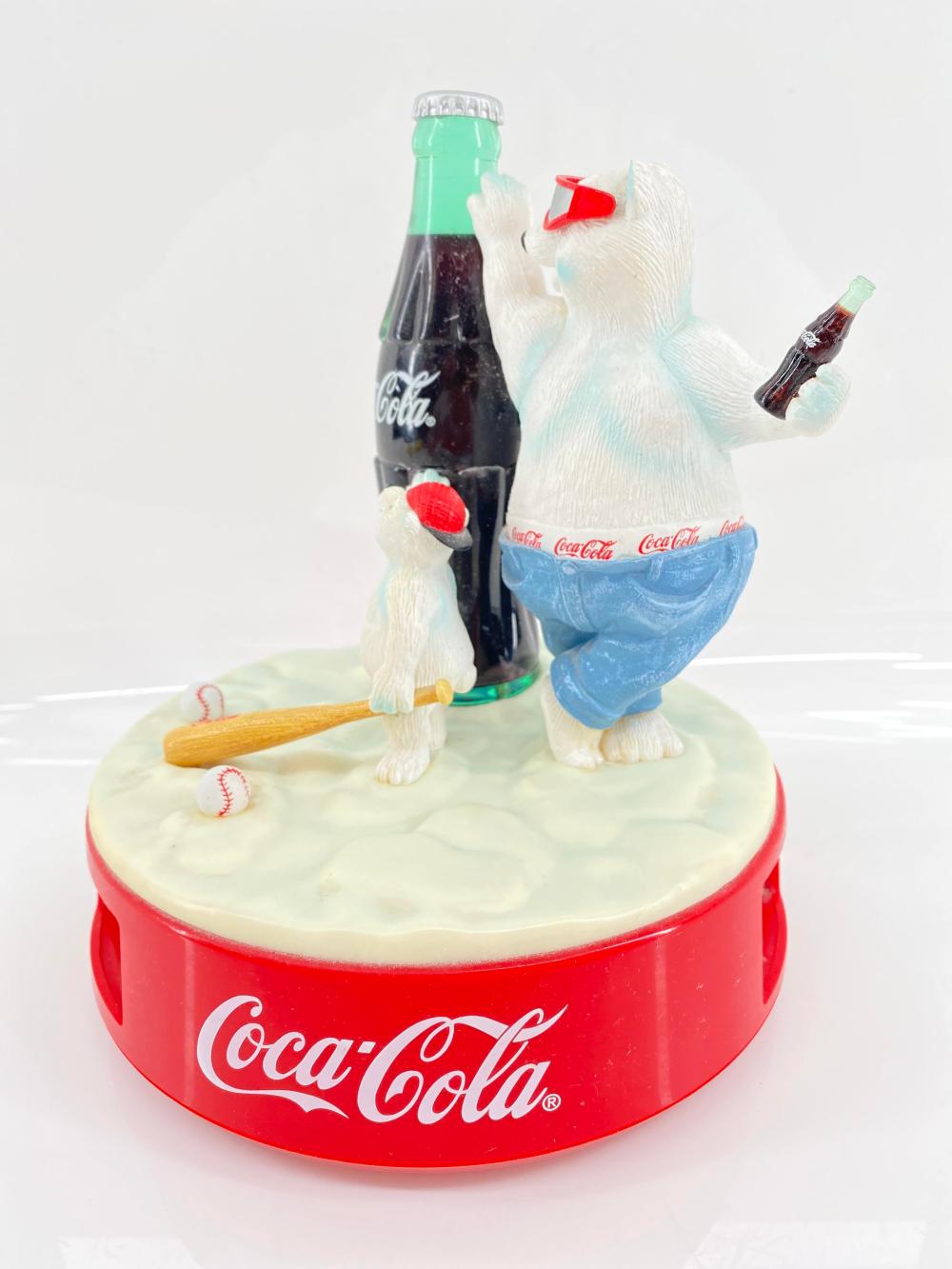 Detail Coca Cola Clock With Polar Bear Nomer 58
