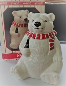 Coca Cola Cookie Jar Polar Bear - KibrisPDR