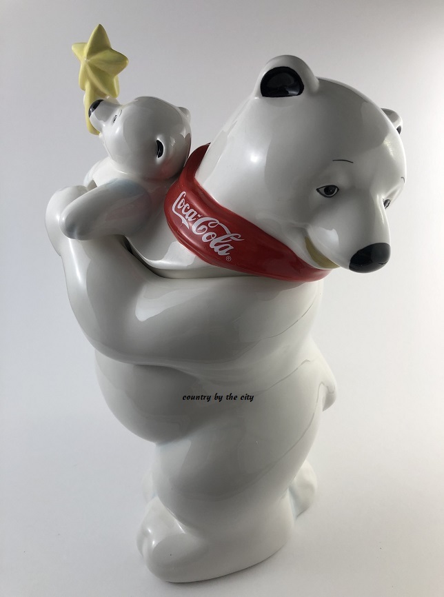 Detail Coca Cola Cookie Jar Polar Bear Nomer 14